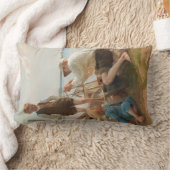 造船業者(Albert Edelfeel著) ランバークッション (ブランケット)