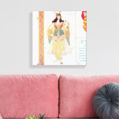 造部出 キャンバスプリント (インサイチュ (リビング))