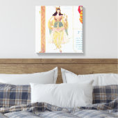 造部出 キャンバスプリント (インサイチュ (寝室))