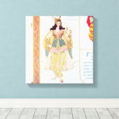 造部出 キャンバスプリント (インサイチュ (ウッドフロア))