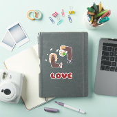 連おもしろい連 シール (iPadカバー)