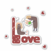 連おもしろい連 シール (正面)