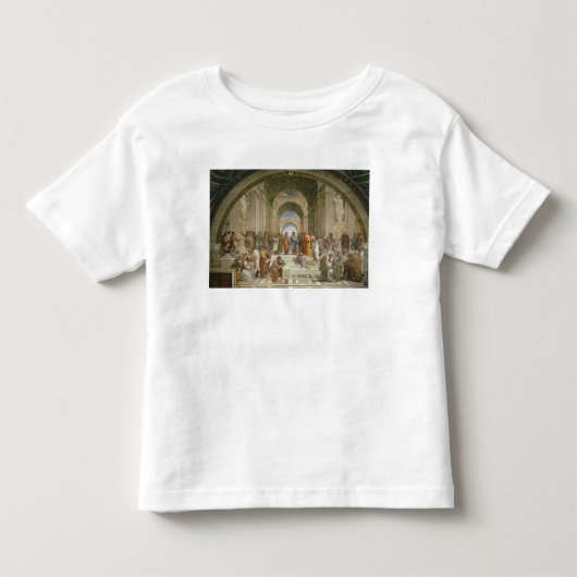 連のdellaからのアテネの学校、 トドラーTシャツ (正面)