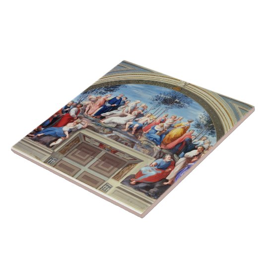 連のdella SからのParnassusそしてDisputa、 タイル (側面)