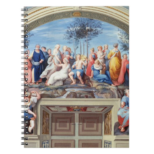 連のdella SからのParnassusそしてDisputa、 ノートブック (正面)