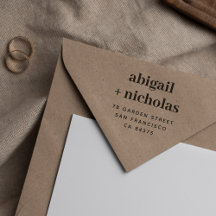 連はっきりしたエレガント合の名結婚前の差出人住所