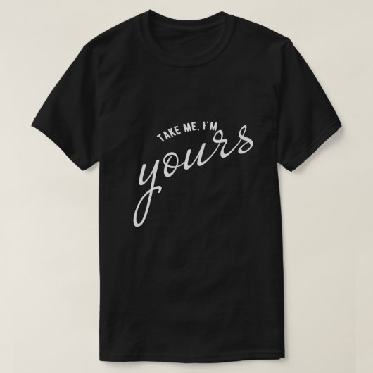 連れてけ俺はお前の彼女ことわざ引用文愛 Tシャツ (デザイン正面)