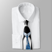 連れて行って下さい仕事日(首のタイ)にあなたのペンギンを ネクタイ (タイ)