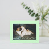 連れ気に去る ポストカード (スタンド正面)