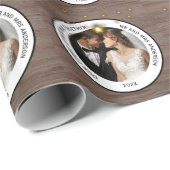 連モダン結素朴初めてのクリスマス ラッピングペーパー (ロールコーナー)