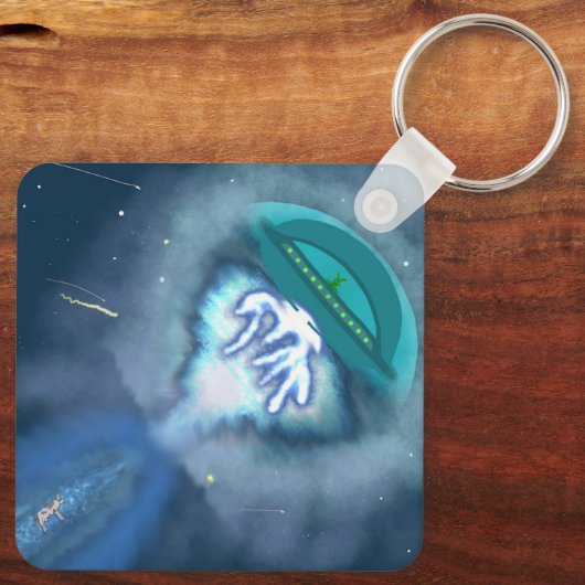 連モー外 キーホルダー (裏面)