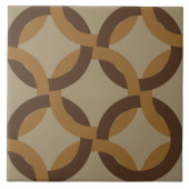 連動する円 タイル (正面)