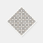 連動ギアパターン スタンダードカクテルナプキン (角)