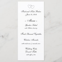 「連動ハート」メニュー・カード メニュー