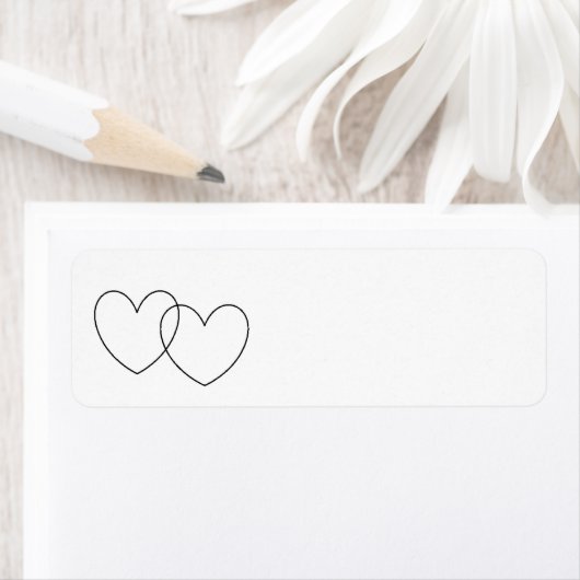 「連動ハート」ラベル ラベル (インサイチュ)