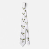 連動型ゴルフロゴ・ゴルフコース ネクタイ (正面)