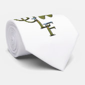 連動型ゴルフロゴ・ゴルフコース ネクタイ (ロール)