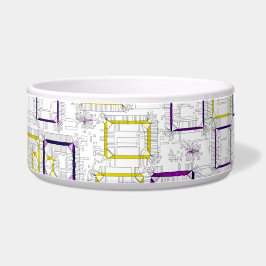 連動寸法ペットボウル ボウル