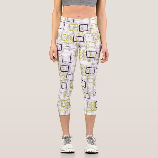 連動寸法 カプリレギンス (正面)