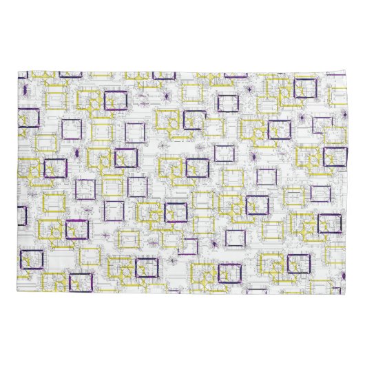 連動寸法 枕カバー (裏面)