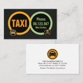 連動式タクシー用タイヤ輸送 名刺 (正面/裏面)