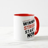 連勝が今すぐ始まる、ゲーマーマグ マグカップ (正面右)