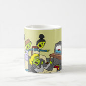 連句のファンがSpeedZoneを見ている コーヒーマグカップ (中央)