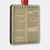 連合および中央太平洋の鉄道ライン メタルオーナメント (右)