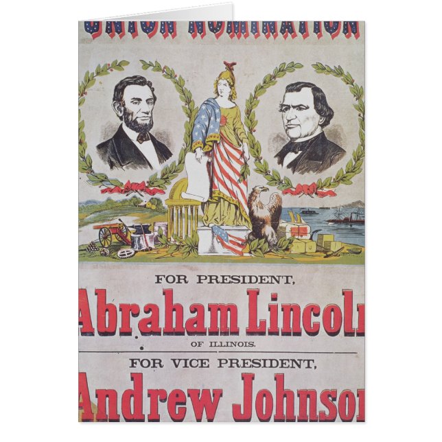 連合のための選挙のキャンペーンポスター (正面)