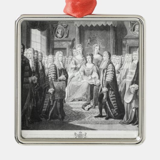 連合の記事 メタルオーナメント (正面)