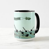 連合クレーンおよびシャベル作動エンジニアの支部# マグカップ (正面右)