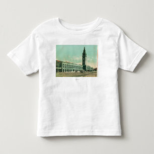 連合フェリーターミナルの外観 トドラーTシャツ