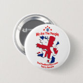 連合ライオンDTBのレーンジャーのバッジWATP 缶バッジ (正面&裏面)