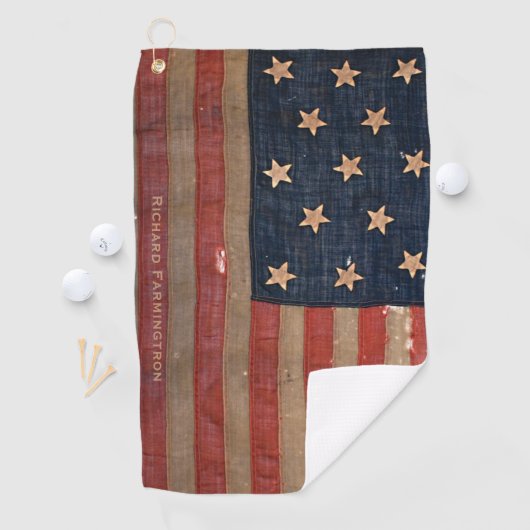 連合内戦国旗✨ヴィンテージ履歴 ゴルフタオル (インサイチュ)