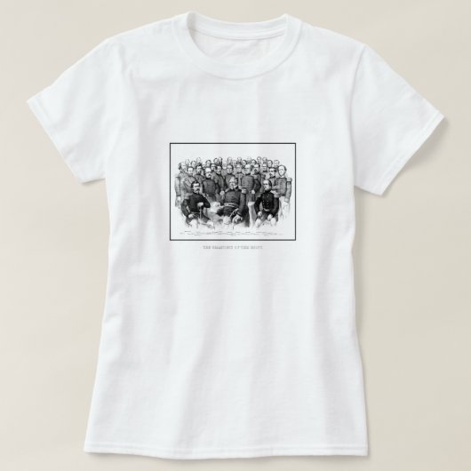 連合内戦大将 Tシャツ (デザイン正面)