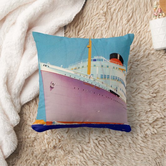 連合城の~大きい船の方法 クッション (ブランケット)