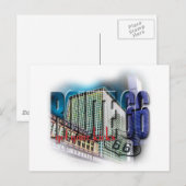 連合場所-ルート66 -シカゴ ポストカード (正面/裏面)