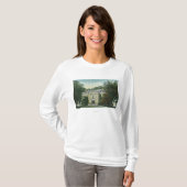 連合大学YMCAの外観 Tシャツ (正面フル)