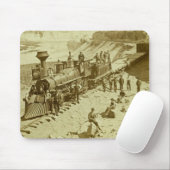 連合太平洋の鉄道の場面 マウスパッド (マウス)