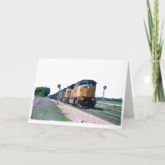 連合太平洋Railroadiana カード (正面)