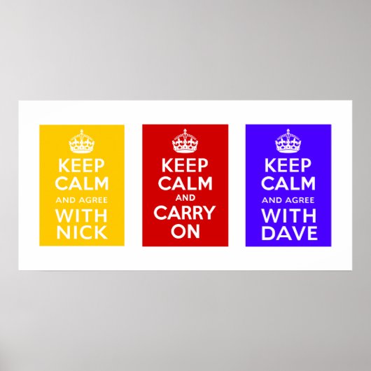 連合政府～英国 ポスター (正面)