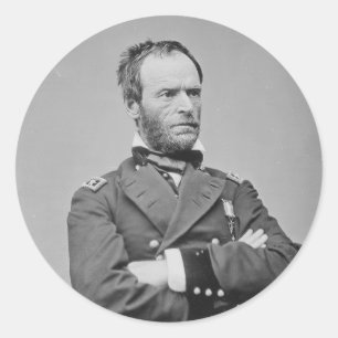 連合陸軍司令官ウィリアム・テカンセ・シャーマン ラウンドシール