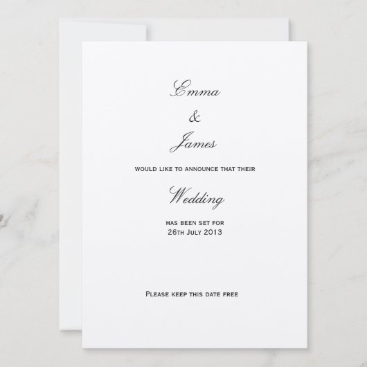 連合-日付を救って下さい セーブザデート (正面)