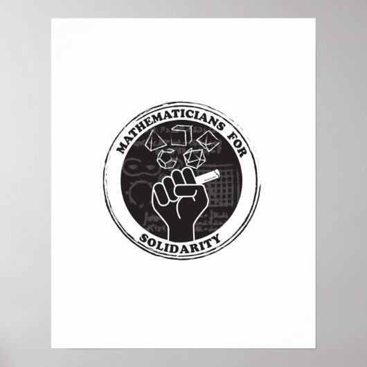 連帯ポスターの数学者 ポスター (正面)