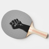 連帯拳カーボンファイバーデコールスタイル 卓球ラケット (横)