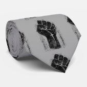 連帯拳グランジスタイル ネクタイ (ロール)