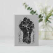 連帯拳グランジスタイル ポストカード (スタンド正面)