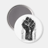 連帯拳グランジスタイル マグネット (正面/裏面)