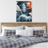 連帯自然 キャンバスプリント (インサイチュ (寝室))