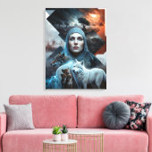 連帯自然 キャンバスプリント (インサイチュ (リビング))